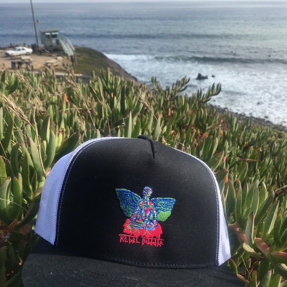 Rebel Buddha trucker hat - Picture 2 of 4